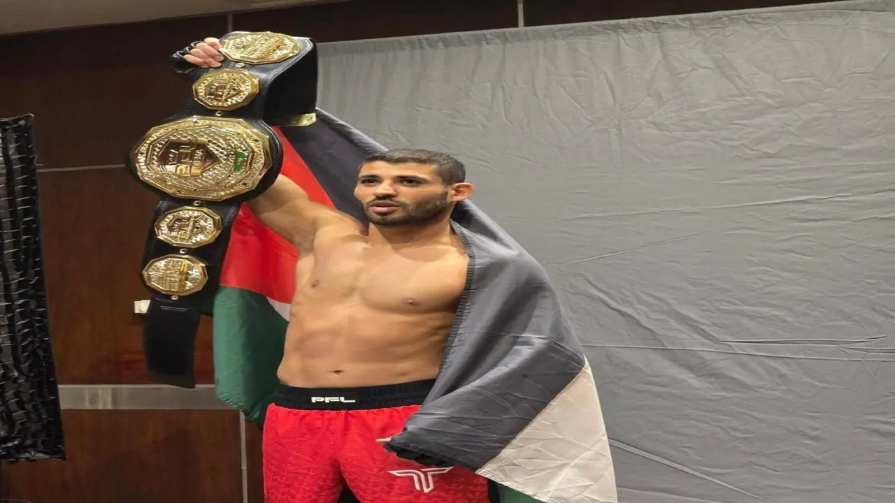 تويج بطل.. الرقيب نورس ابزاخ يسيطر على وزن البانتام في بطولة المحترفين